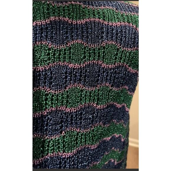 Happy Sheep Metallic Lurex Sweater Sz L - Picture 4 of 8